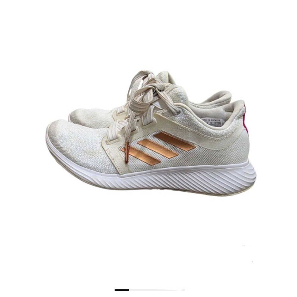 Adidas Women’s Running Sneakers  White & Rose Gold  Size 5.5